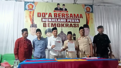 Minggu Terakhir Kampanye, Amrullah Doa Bersama Ratusan Warga Nusa Serasan