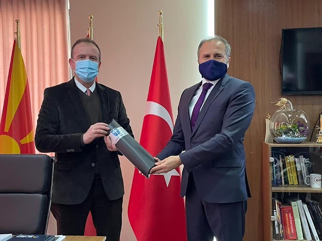 Ambasadori I Turqisë për vizitë në komunën e Gostivarit