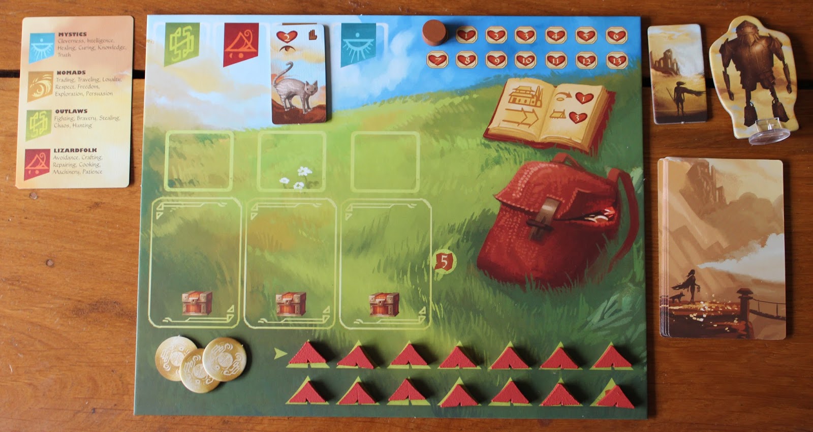Random Nerdery Review Near And Far Board Game Review
