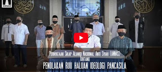 Pernyataan Sikap Aliansi Nasional Anti Syiah (ANNAS) Tentang Penolakan RUU Haluan Ideologi Pancasila