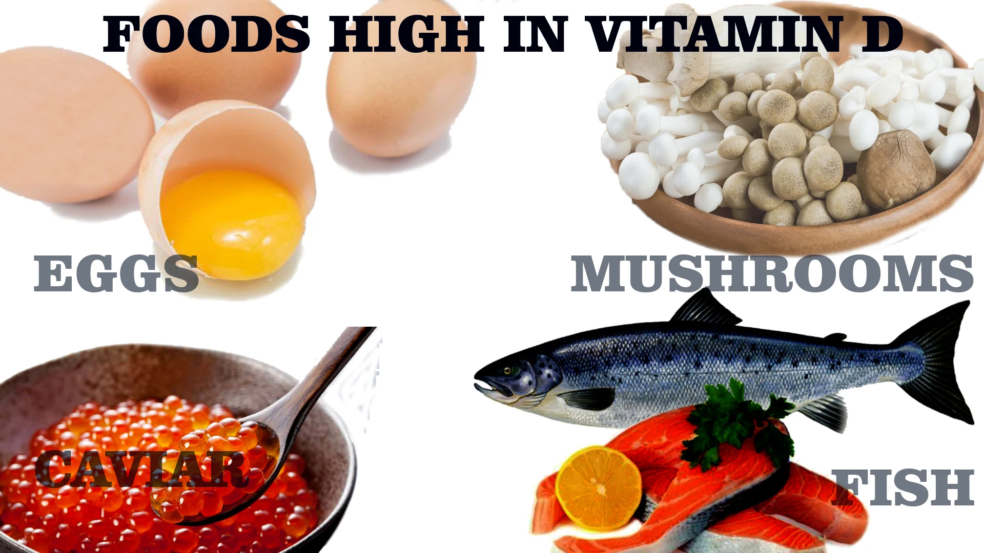 Foods High In Vitamin D