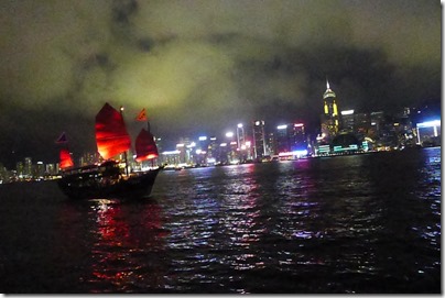 all blurry at Victoria Harbour