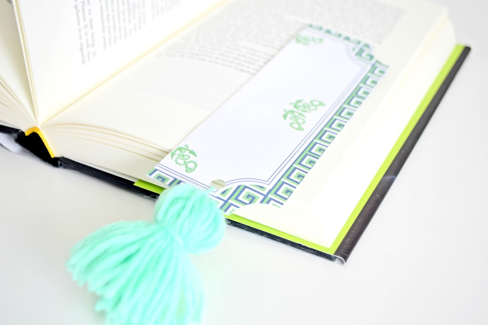 DIY - Tassel Bookmarks | Cleo-inspire
