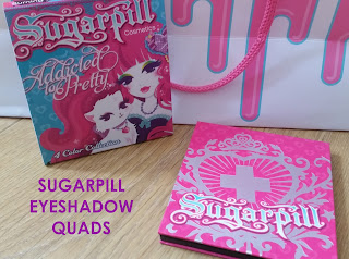 Sugarpill, Sugarpill Cosmetics, Addicted to Pretty, Amy Doan, Burning Heart, Sweetheart, eyeshadow palette, quad