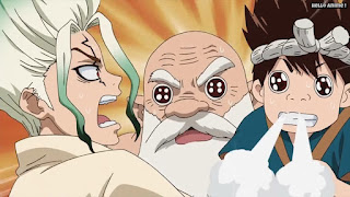 ドクターストーンアニメ 1期20話 石神千空 カセキ クロム Dr. STONE Episode 20