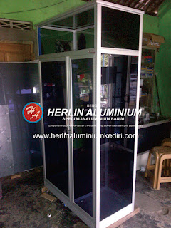 Daftar harga Lemari Pakaian Aluminium di Herlin Aluminium 