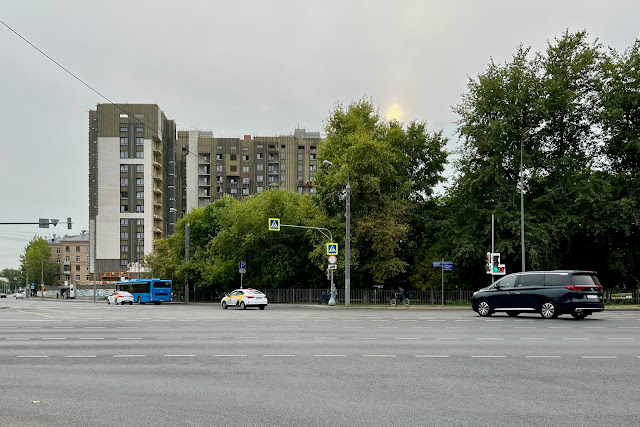 Велозаводская улица, улица Ленинская Слобода, строящийся жилой дом по программе реновации