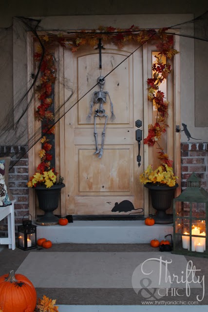 Halloween Front Porch