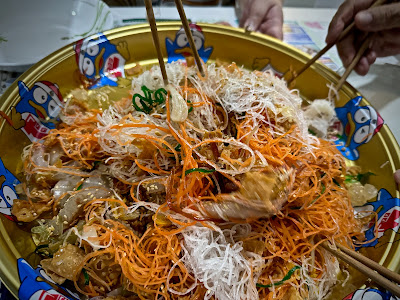 lou hei yu sheng 鱼生