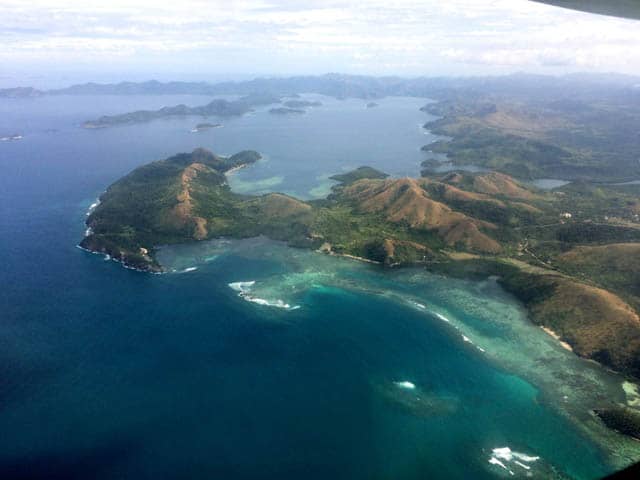 Aerial View of Coron, Palawan