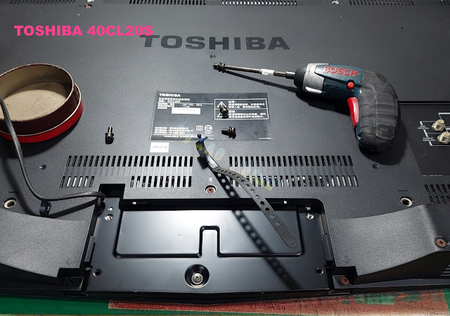 TOSHIBA（東芝）型號：40CL20S，啟動後，有聲音無