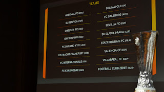 teams in europa league last 16 draw