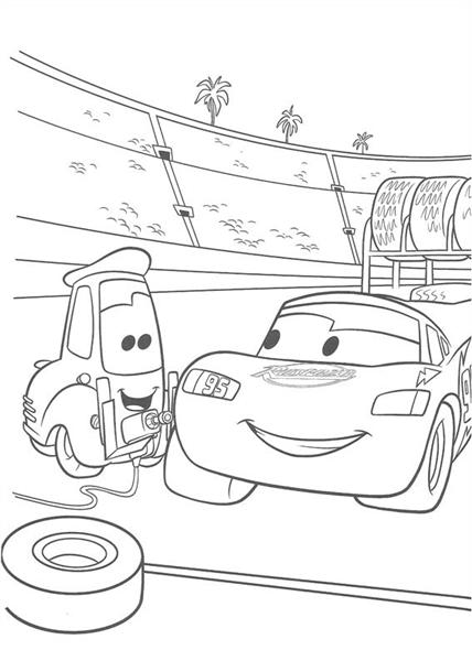 Disney Cars Coloring Pages | Learn To Coloring