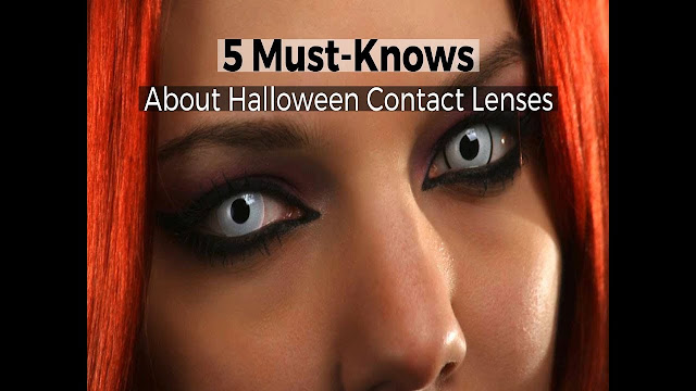 Step Up Halloween Game with Contact Lenses