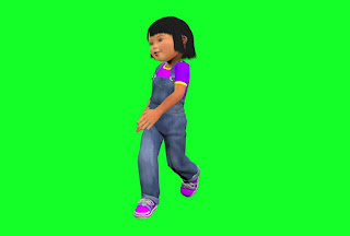 Girl Dance Free Green Screen