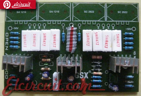 PCB Layout High End Power Amplifier