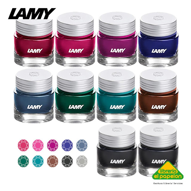 lamy Crystal Argentina Tintero para estilograficas