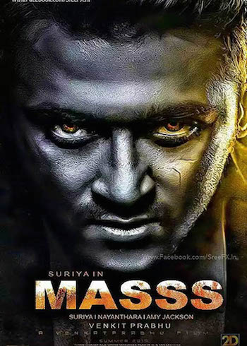 Poster Of Masss Full Movie in Hindi HD Free download Watch Online Tamil Movie 720P
