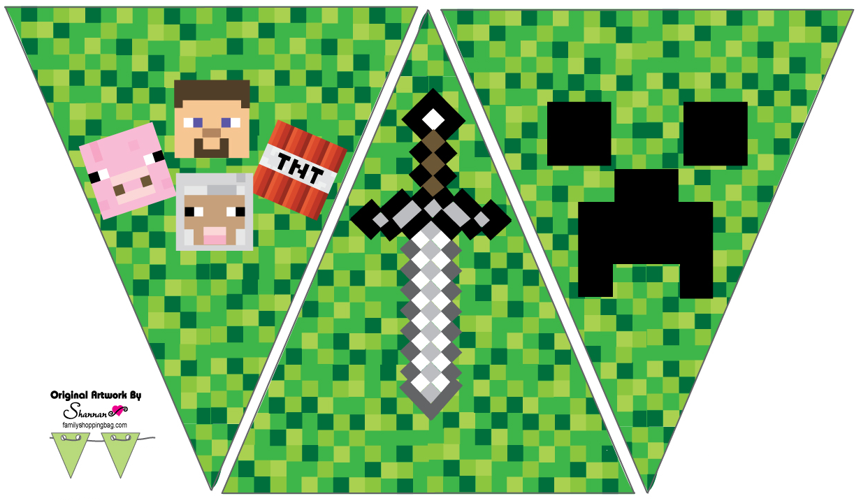 a to z for moms like me minecraft birthday party