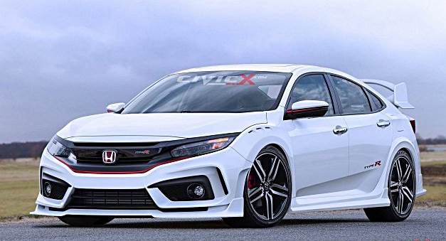 2018 Honda Civic Type R Rendered