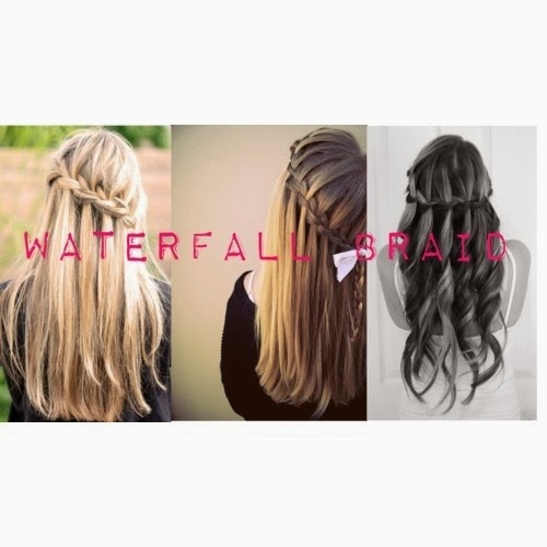 Cara Mengikat Rambut Panjang Ala Waterfall Braid