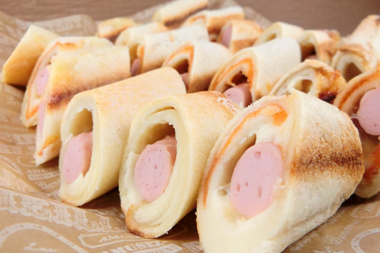 忙しい朝でもok 巻いてトースターで焼くだけおさかなソーセージのロールサンド ぎんもく食堂のごはん日記