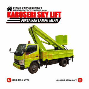 Harga Karoseri Mobil & Truck Perbaikan Lampu Jalan - Skylift