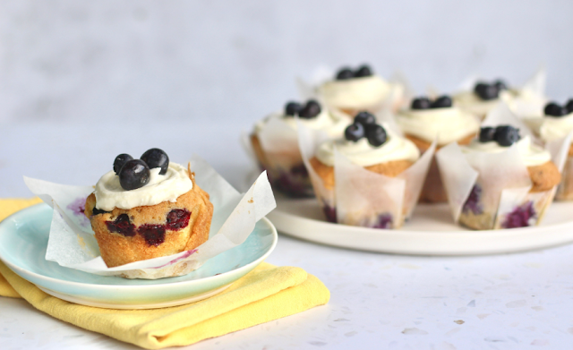 Lemon & Blueberry Muffins