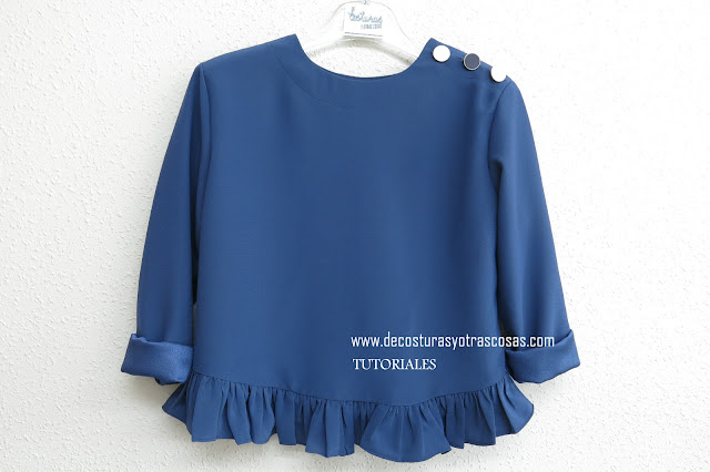 blusa sencilla para niñas 