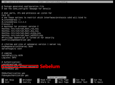 Cara Install dan Konfigurasi SSH Server Debian 8 Jessie