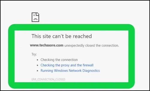 Fix This Site Can't Be Reached Error on Windows Problem Solved