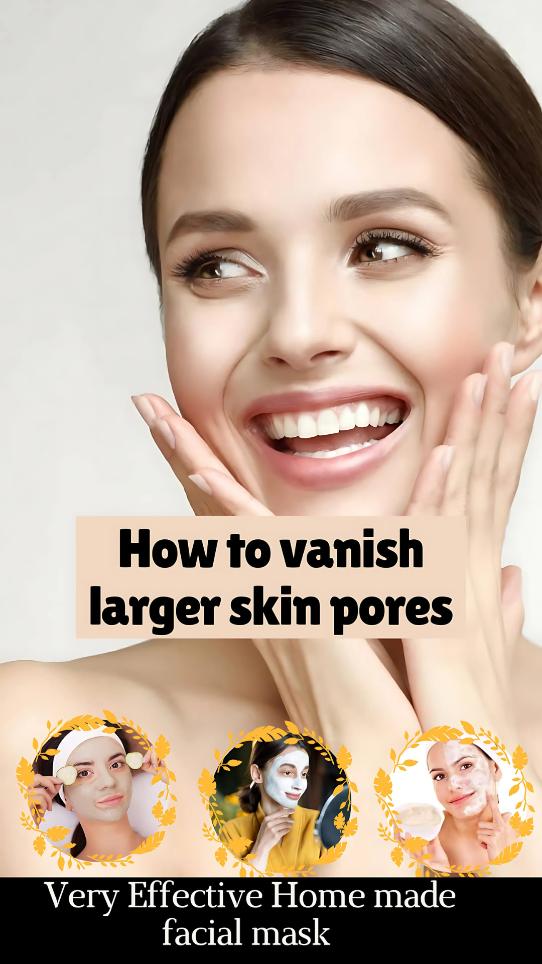 How to vanish larger skin pores ? - Very Effective Home made facial mask