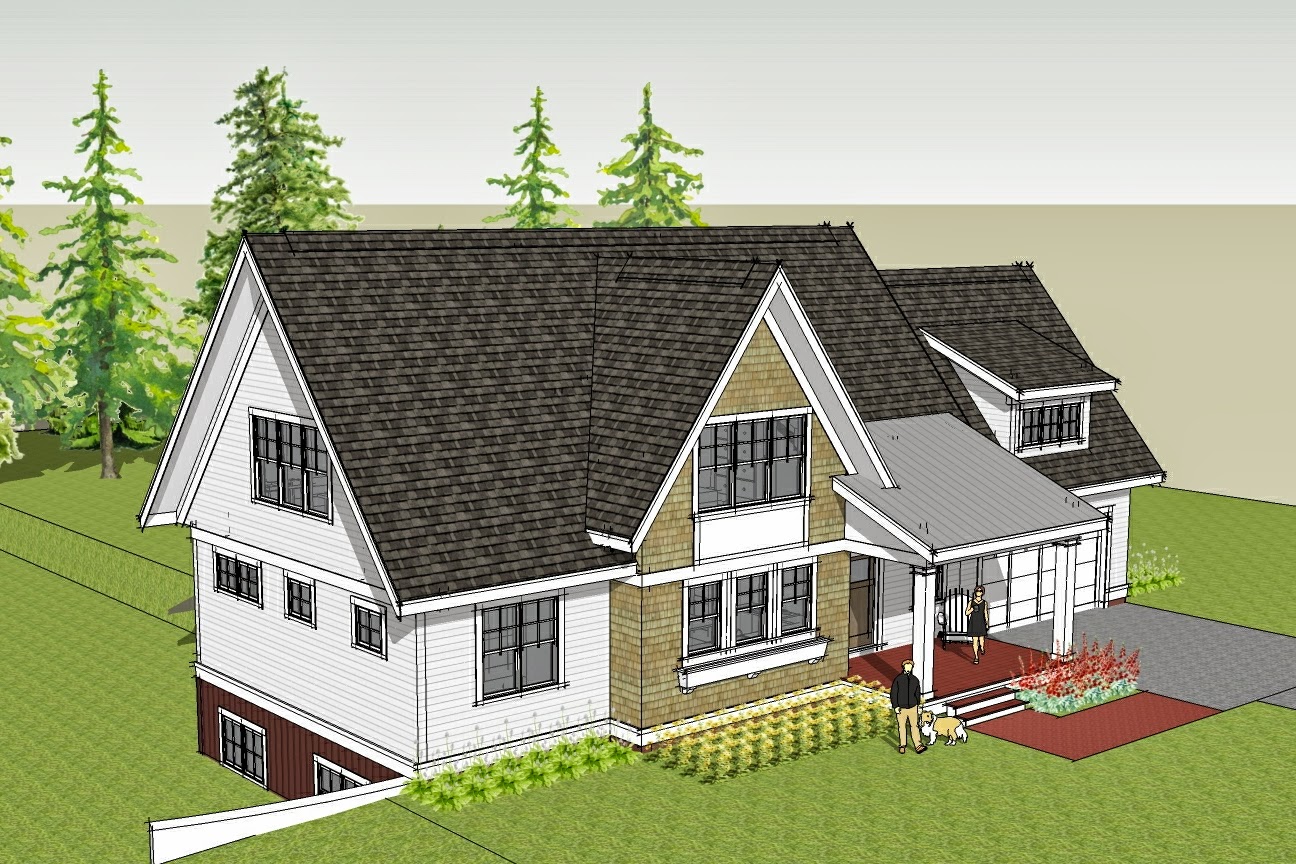 New House Plan with Main Floor Master is Simply Elegant 