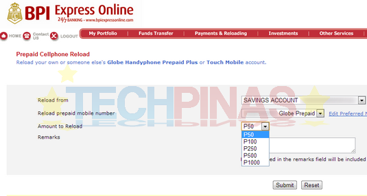 load globe online, reload globe prepaid online