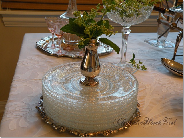 or bridal table, double chafing dish12