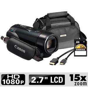 Canon VIXIA HF M301 flash memory Camcorder Kit: 8GB SD, Mini HDMI, Case, DVD, + Easy Start Guide