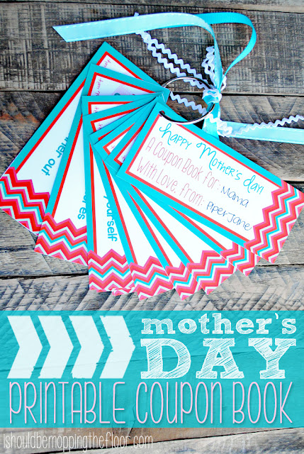 Free Printable Mother's Day Coupon Book #MothersDay