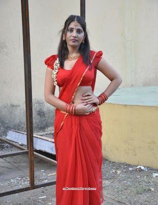 Reshmi latest hot saree stills