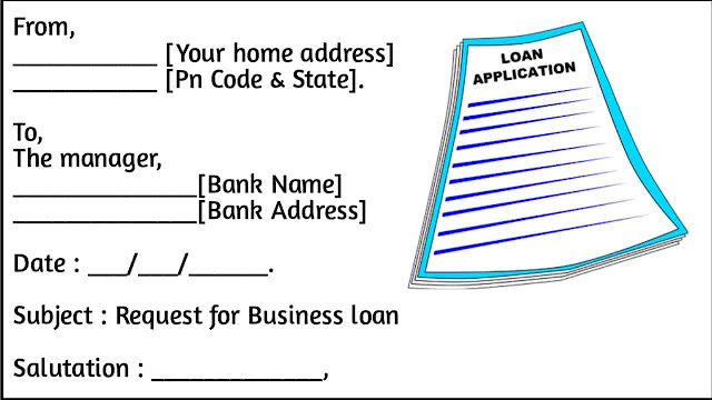 Business Loan Request Letter To Bank Manager.