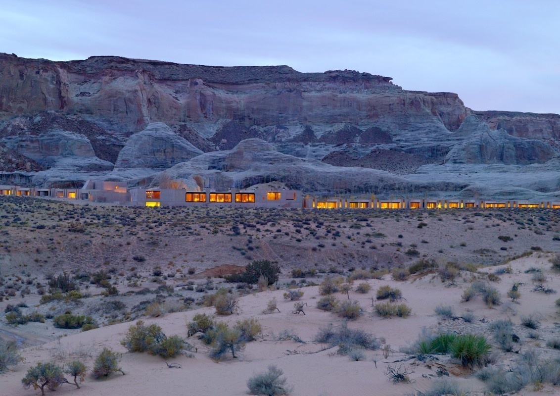 Amangiri, Canyon Point, Utah - 15 Incredible Hotel Rooms Where You Can Sleep Under The Stars.