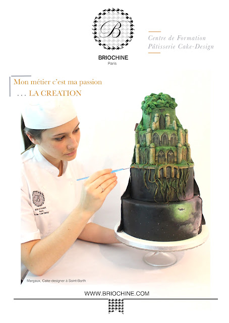 Marion Delaunay Instructor Cake Decorating classes Pastry school Los Angeles