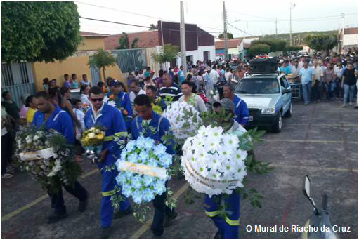 Dor e muita comoção marcam sepultamento do Jovem Luiz Edinor, em Riacho da Cruz/RN