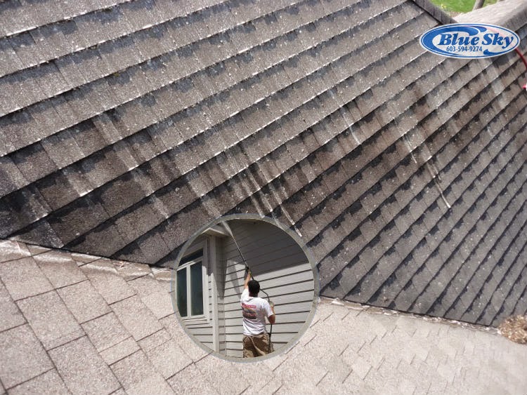 Blue Sky Roof Cleaning Service in New England