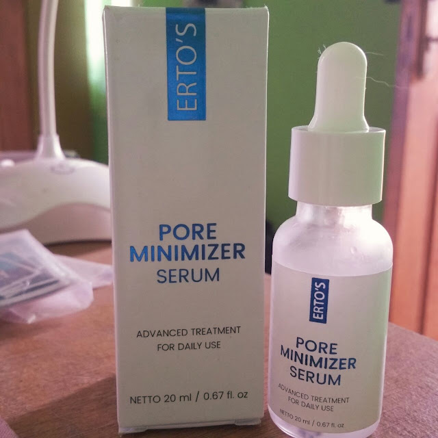 Review Erto's Pore Minimizer Serum,