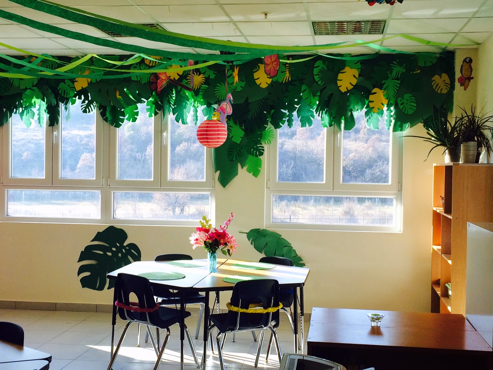 The Charming Classroom: Island Jungle Theme