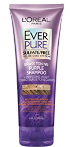 loreal paris everpure purple shampoo and conditioner for grey hair