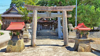 人文研究見聞録：伊甘神社（下府明神） ［島根県］