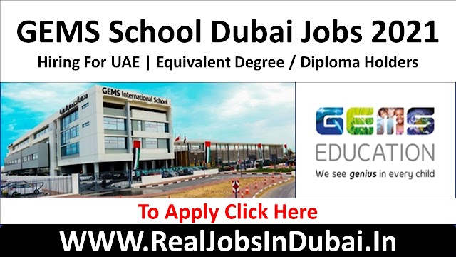 GEMS School Hiring Staff In Dubai  UAE