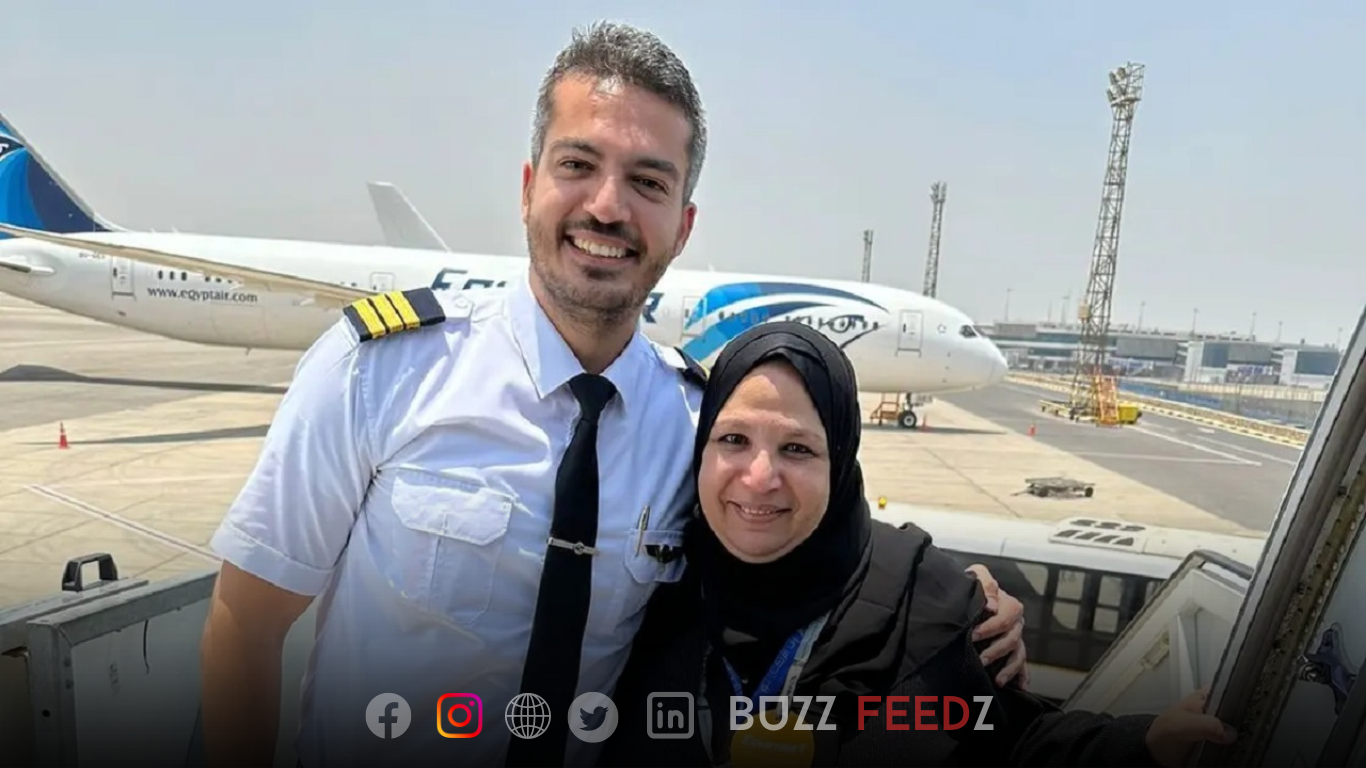 Pilot Surprises His Mother by Taking Her on Hajj on His First Flight