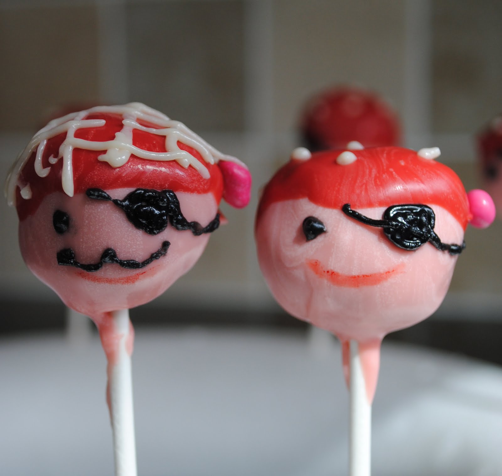 cake pops recipe How to make a cake pop Pirate!